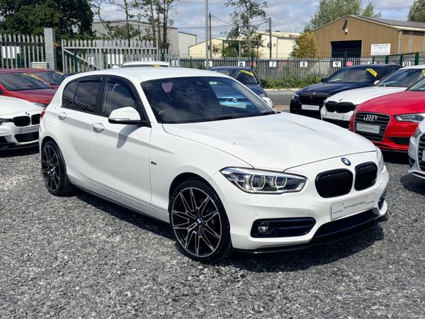 BMW 1-Series Hatchback, Diesel, 2017, White