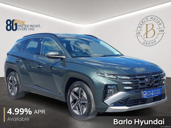 Hyundai Tucson SUV, Diesel, 2024, Green