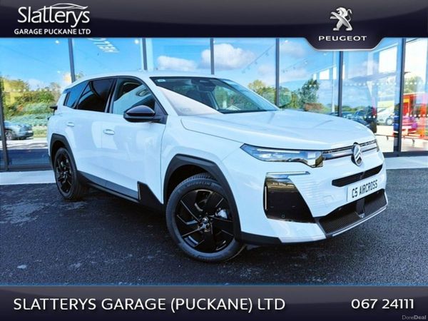 Citroen C5 Aircross SUV, Petrol Hybrid, 2026, White