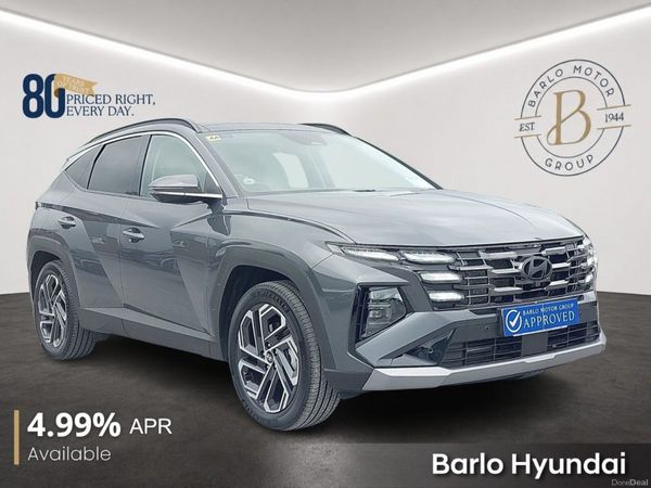 Hyundai Tucson SUV, Petrol Plug-in Hybrid, 2026, Grey