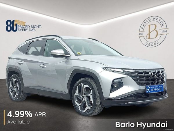 Hyundai Tucson SUV, Petrol Plug-in Hybrid, 2024, Silver