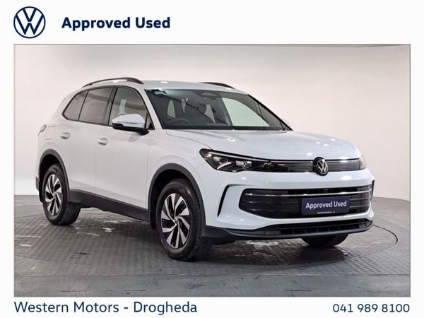 Volkswagen Tiguan SUV, Petrol Plug-in Hybrid, 2026, White