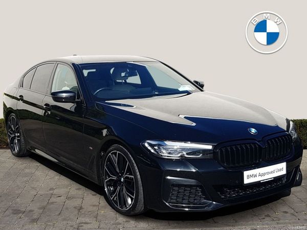 BMW 5-Series Saloon, Diesel, 2022, Black