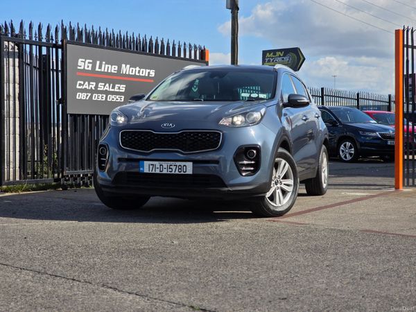 Kia Sportage SUV, Diesel, 2017, Blue