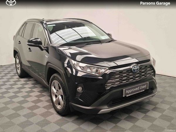 Toyota RAV4 SUV, Petrol Hybrid, 2021, Black