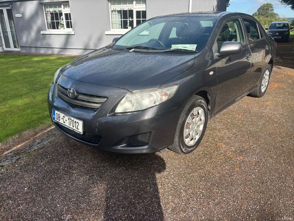 Toyota Corolla Saloon, Petrol, 2008, Grey