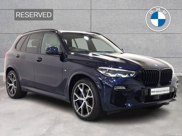 BMW X5 SUV, Petrol Plug-in Hybrid, 2021, Blue