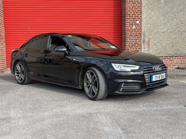 Audi A4 Saloon, Diesel, 2017, Black