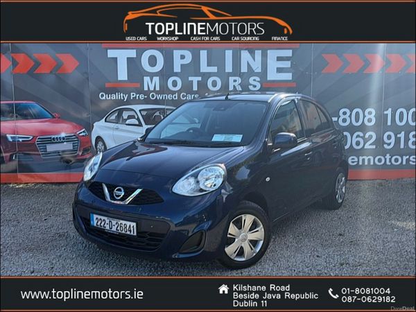 Nissan Micra Hatchback, Petrol, 2022, Blue