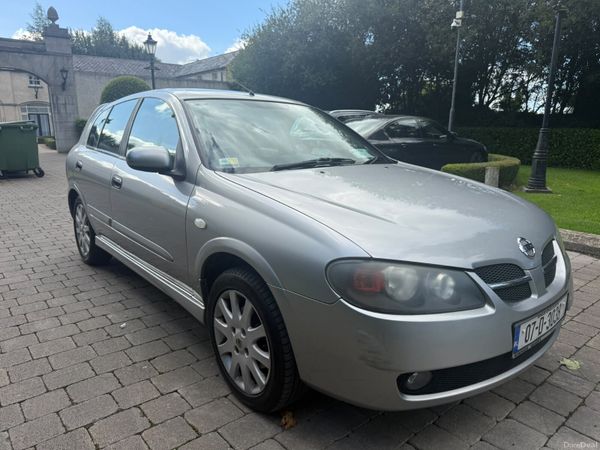 Nissan Almera Hatchback, Petrol, 2007, Silver