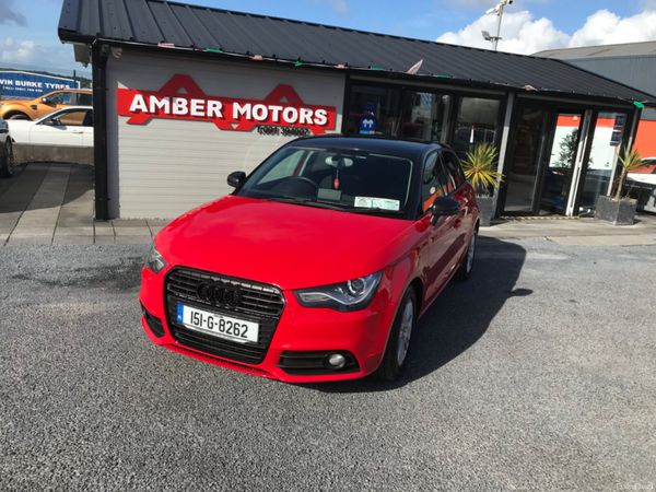 Audi A1 Hatchback, Petrol, 2015, Red