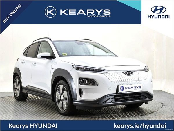 Hyundai KONA SUV, Electric, 2020, White