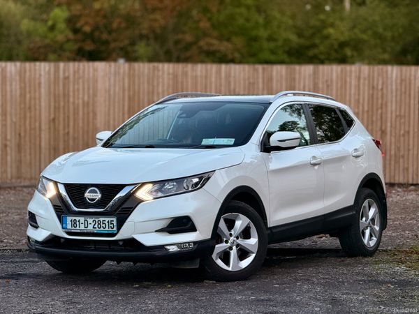 Nissan Qashqai MPV, Petrol, 2018, White
