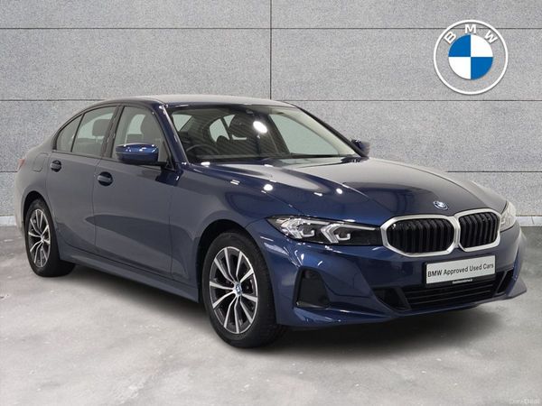 BMW 3-Series Saloon, Petrol Plug-in Hybrid, 2024, Blue