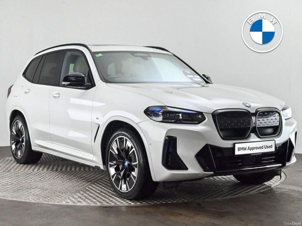 BMW iX3 SUV, Electric, 2024, White