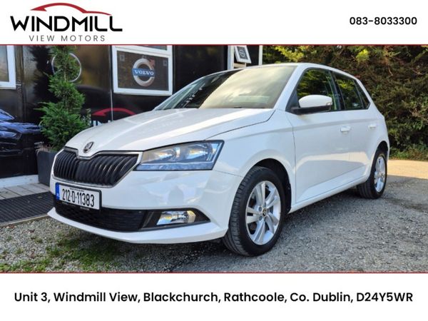 Skoda Fabia Hatchback, Petrol, 2021, White