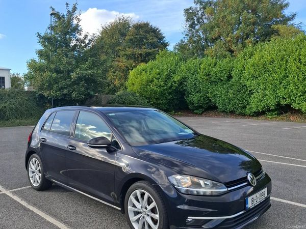 Volkswagen Golf Hatchback, Diesel, 2018, Black