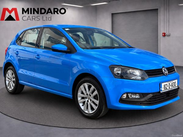 Volkswagen Polo Hatchback, Petrol, 2016, Blue