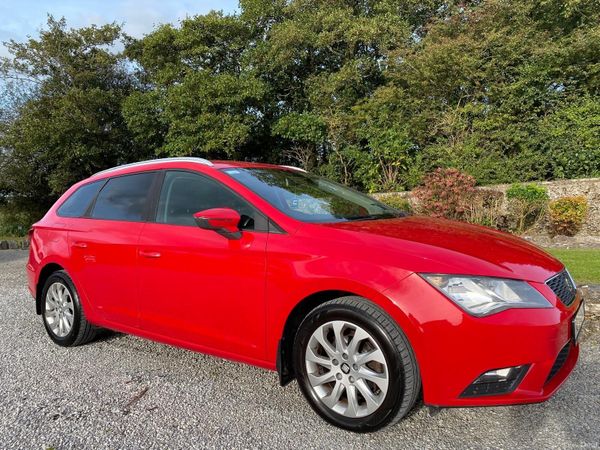 SEAT Leon Estate, Diesel, 2014, Red
