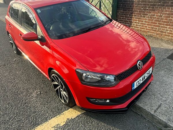 Volkswagen Polo Hatchback, Diesel, 2013, Red