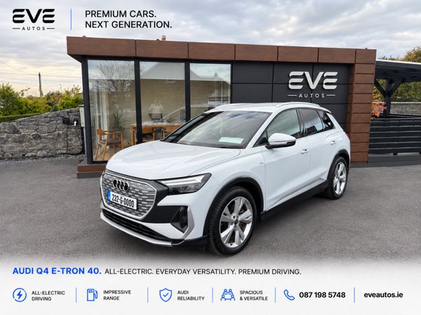 Audi Q4 e-tron SUV, Electric, 2023, White