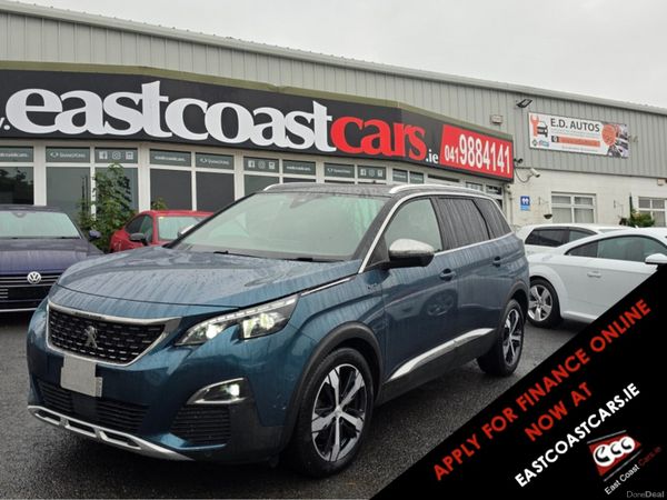 Peugeot 5008 MPV, Diesel, 2018, Blue