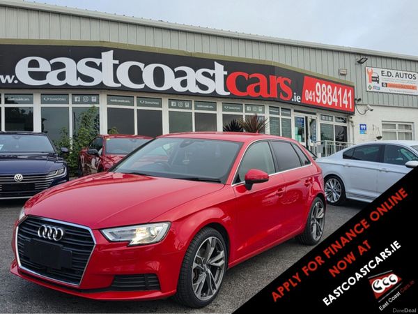 Audi A3 Hatchback, Petrol, 2018, Red