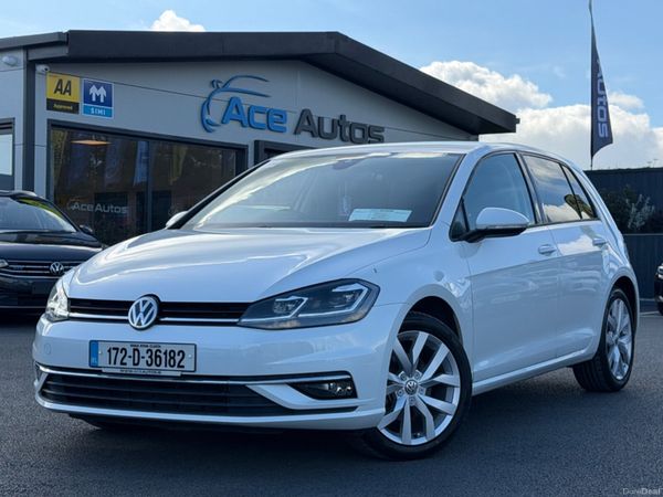 Volkswagen Golf Hatchback, Petrol, 2017, White