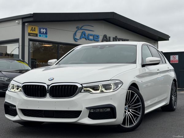 BMW 5-Series Saloon, Diesel, 2018, White