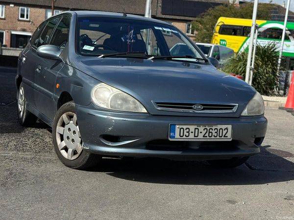 Kia Rio Hatchback, Petrol, 2003, Blue
