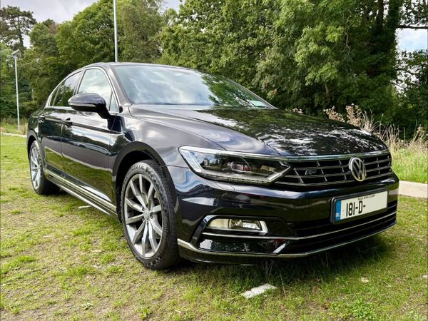 Volkswagen Passat Saloon, Petrol, 2018, Black