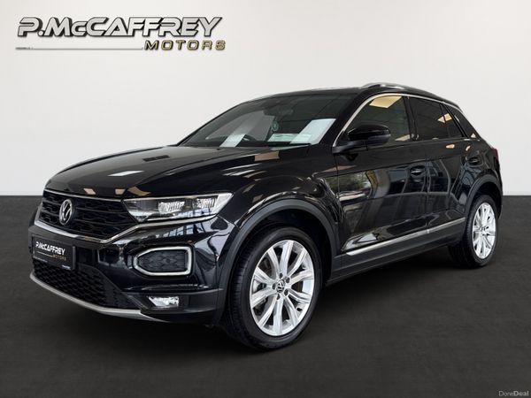 Volkswagen T-Roc SUV, Diesel, 2020, Black