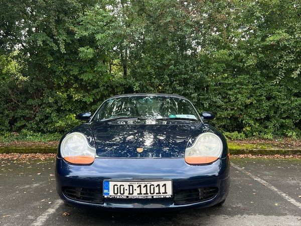 Porsche Boxster Convertible, Petrol, 2000, Blue