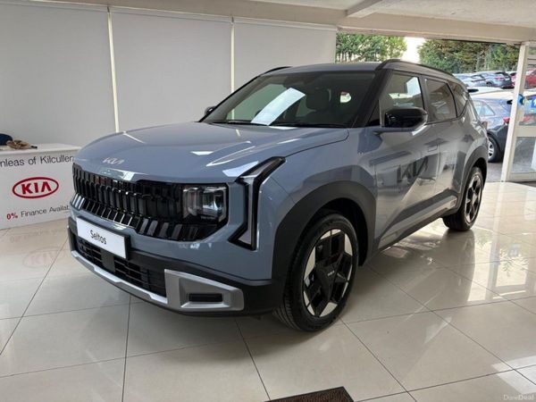 Kia Seltos SUV, Petrol Hybrid, 2027, Blue