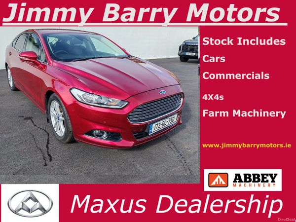 Ford Mondeo Hatchback, Diesel, 2017, Red