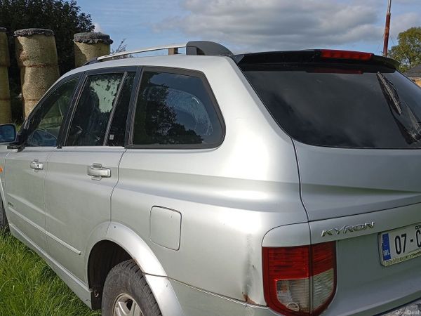 SsangYong Kyron SUV, Diesel, 2007, Silver