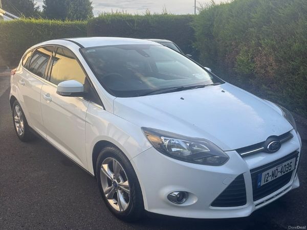 Ford Focus Hatchback, Diesel, 2012, White