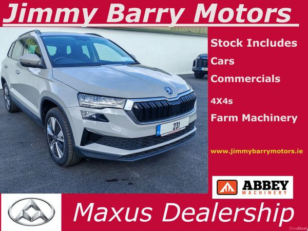Skoda Karoq SUV, Petrol, 2023, Grey