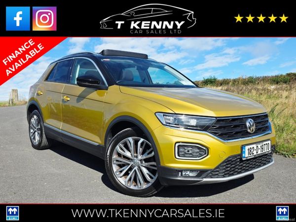 Volkswagen T-Roc SUV, Petrol, 2018, Yellow