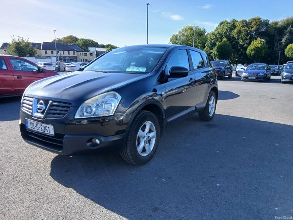 Nissan Qashqai Hatchback, Petrol, 2008, Black