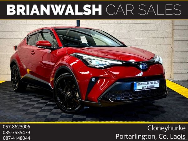 Toyota C-HR SUV, Petrol Hybrid, 2020, Red