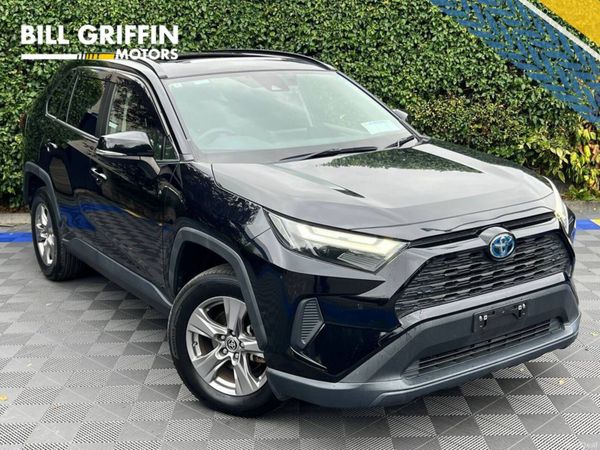 Toyota RAV4 SUV, Petrol Hybrid, 2022, Black