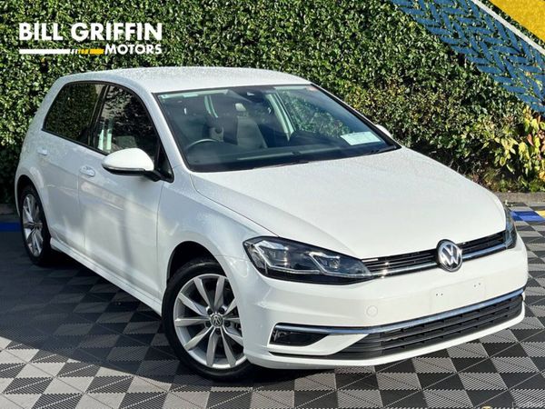 Volkswagen Golf Hatchback, Petrol, 2018, White