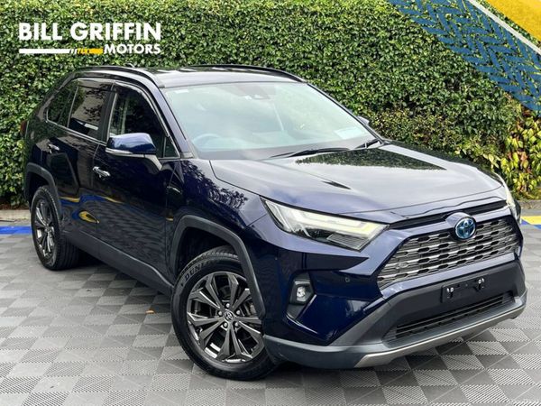 Toyota RAV4 SUV, Petrol Hybrid, 2022, Blue