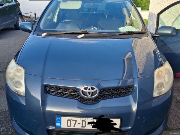 Toyota Auris Hatchback, Petrol, 2007, Blue