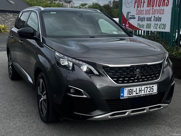 Peugeot 5008 MPV, Diesel, 2018, Grey