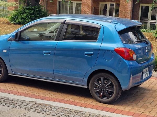 Mitsubishi Mirage Hatchback, Petrol, 2013, Blue