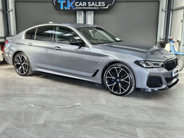 BMW 5-Series Saloon, Petrol Plug-in Hybrid, 2022, Grey