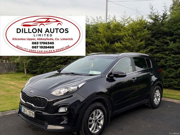 Kia Sportage SUV, Diesel, 2020, Black