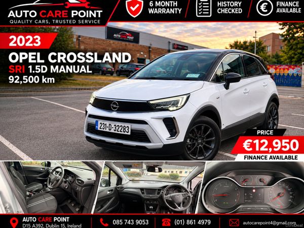 Opel Crossland SUV, Diesel, 2023, Grey